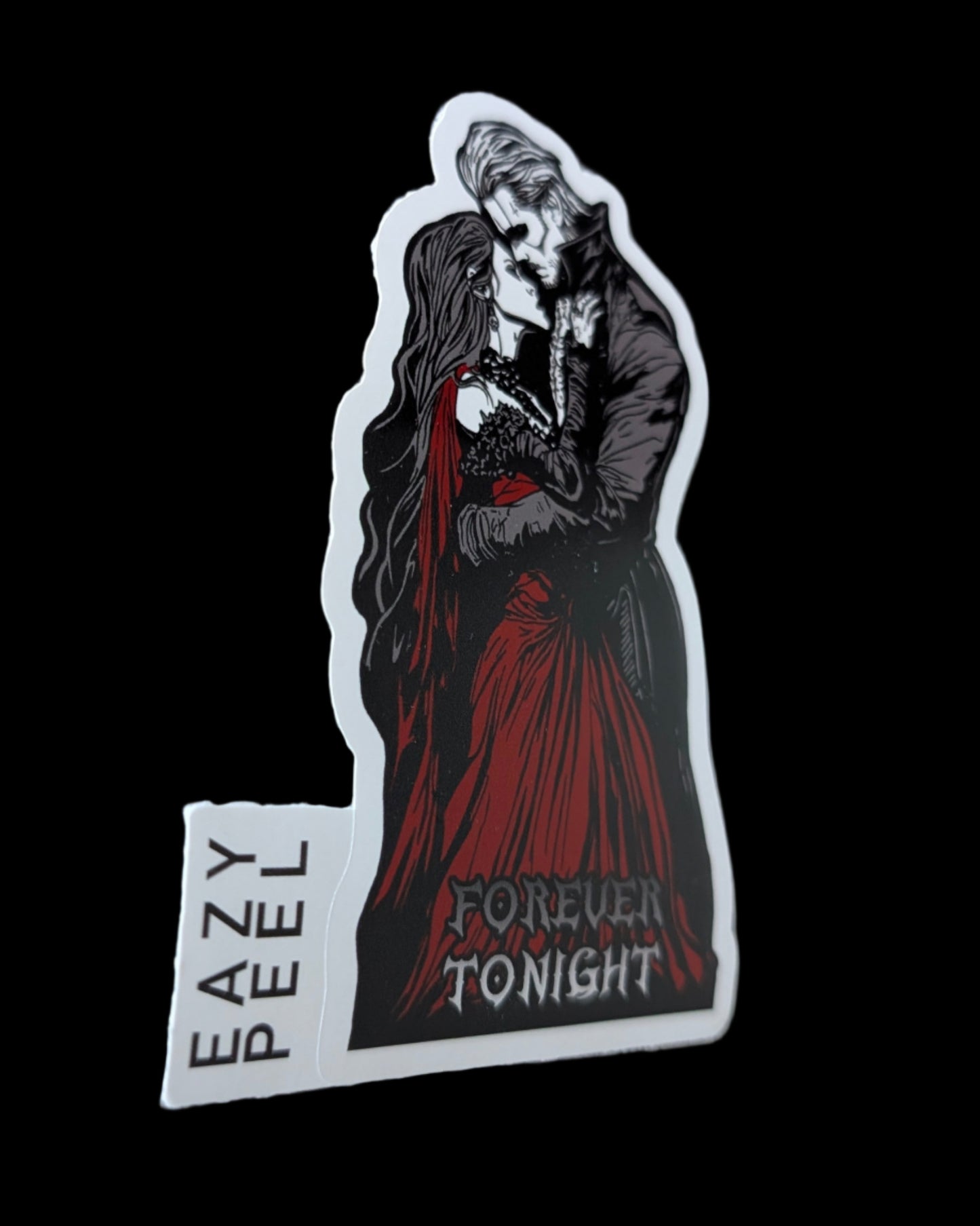 Vampire Love Forever Tonight Vinyl Sticker