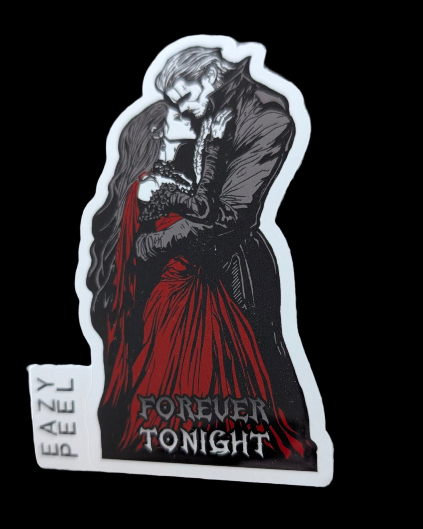 Vampire Love Forever Tonight Vinyl Sticker