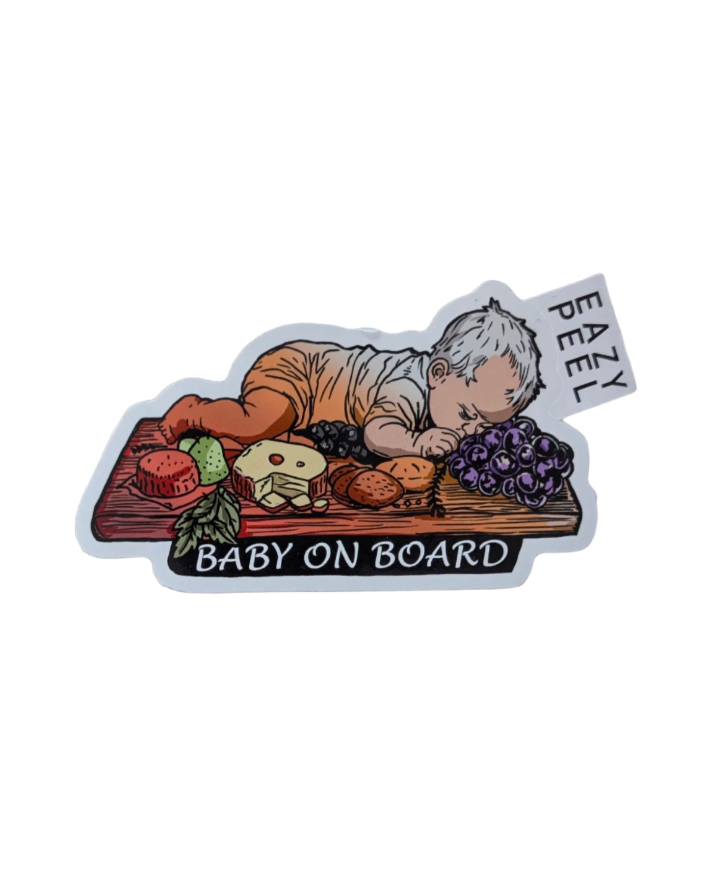 Baby on Board CharCUTErie Board Vinyl Sticker