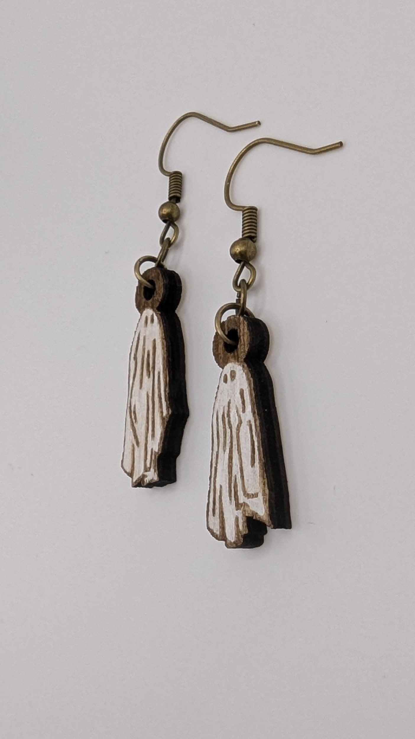 Ghost Couple Dangle Earrings