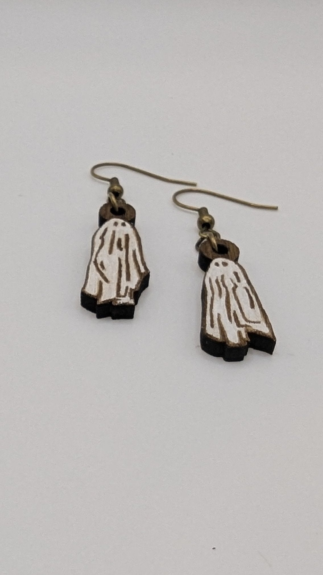 Ghost Couple Dangle Earrings