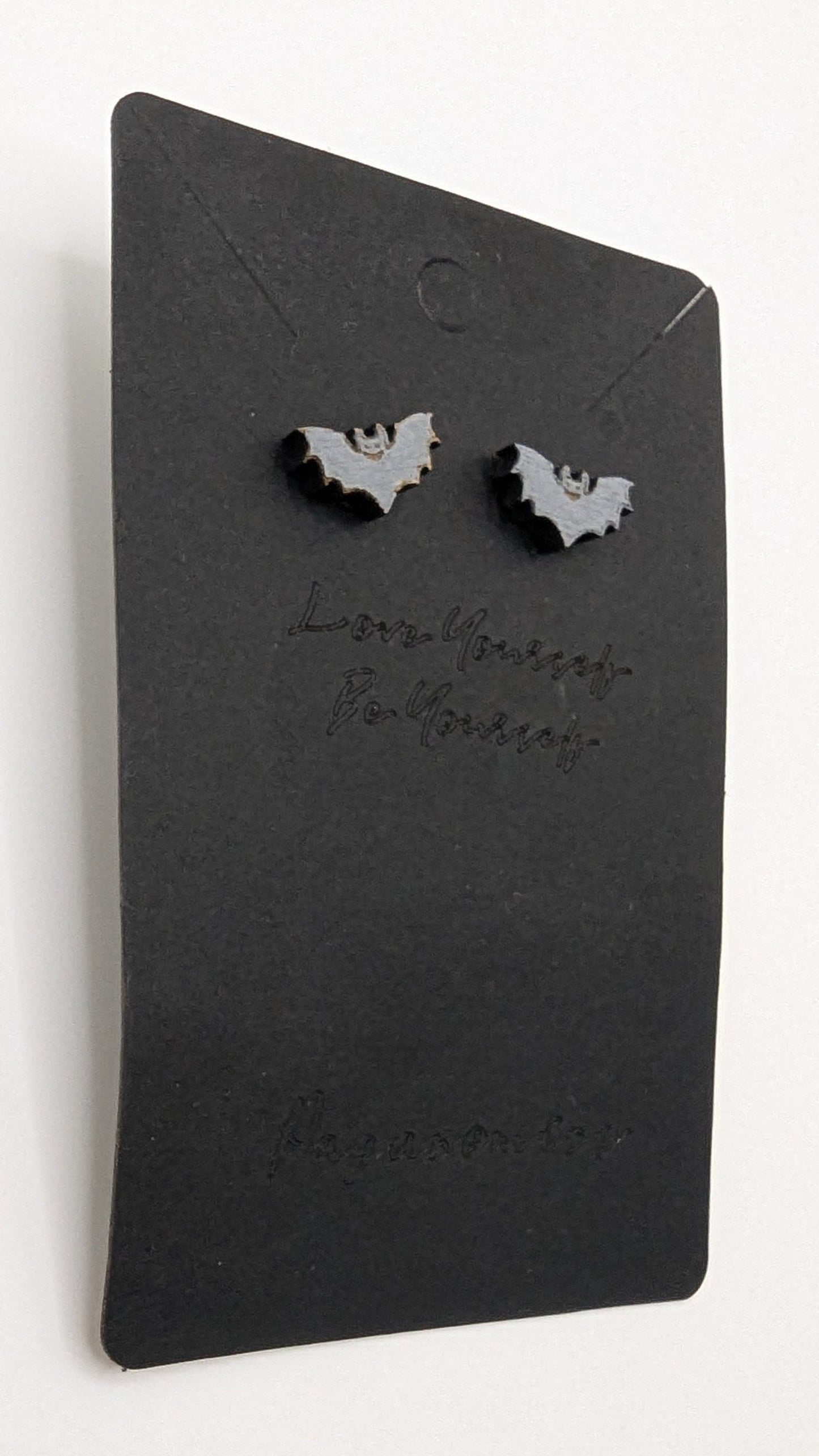 Small Bat Stud Earrings