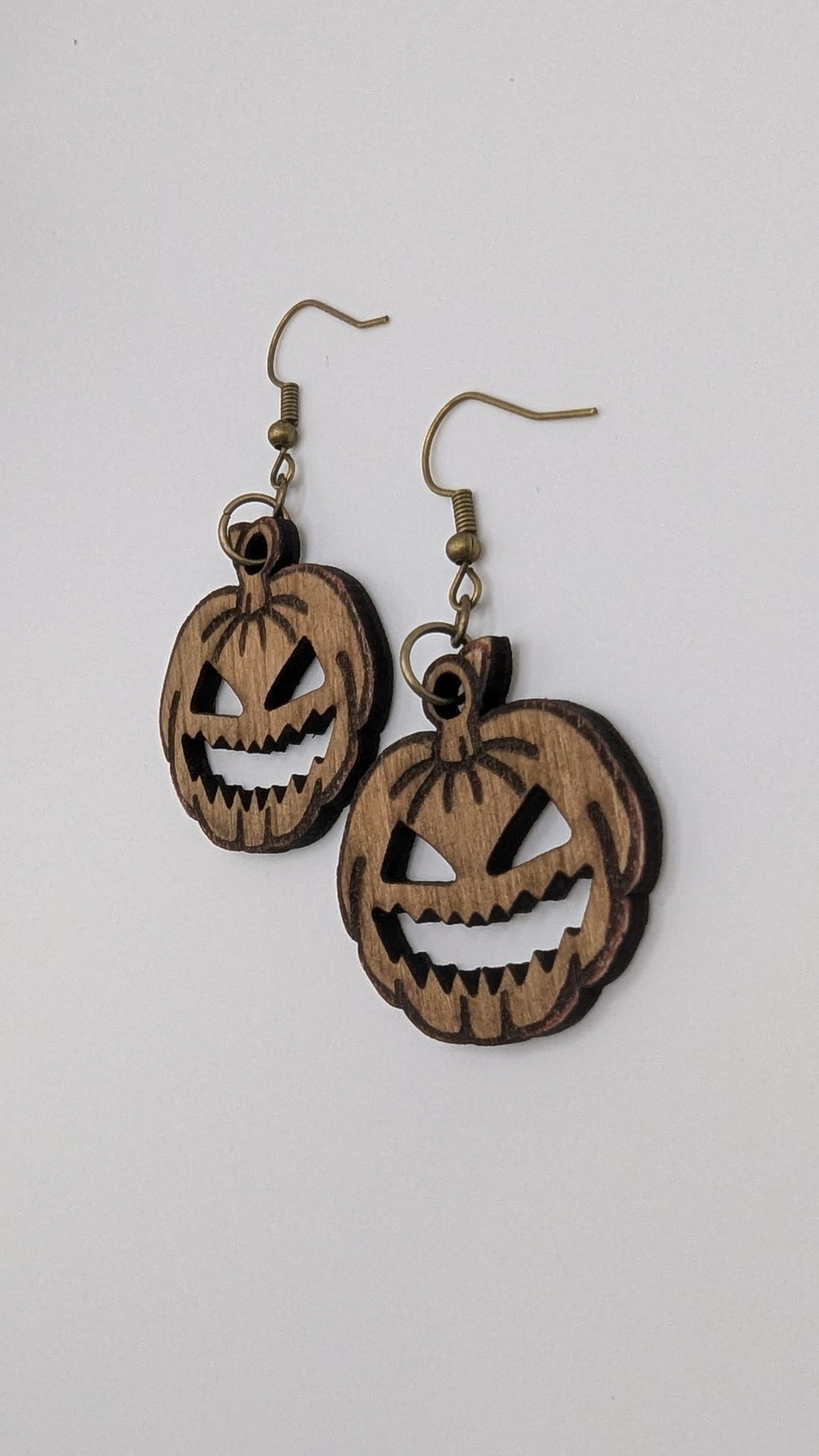 Jack O'Lantern Dangle Earrings