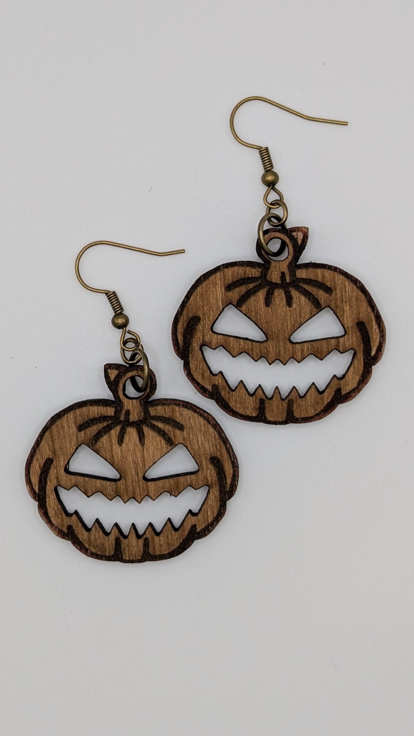 Jack O'Lantern Dangle Earrings