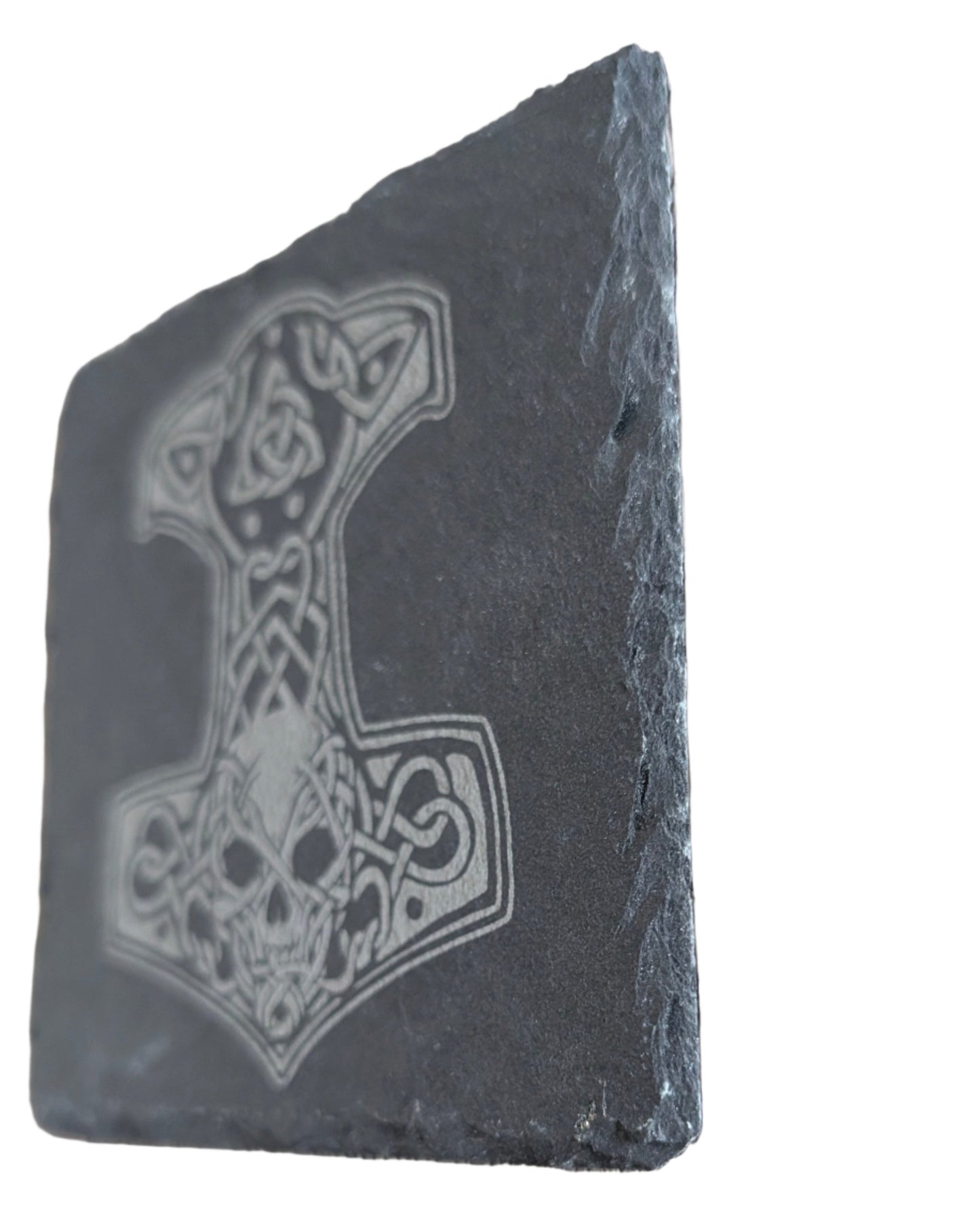 Mjolnir Thor's Skull Hammer Stone Coaster