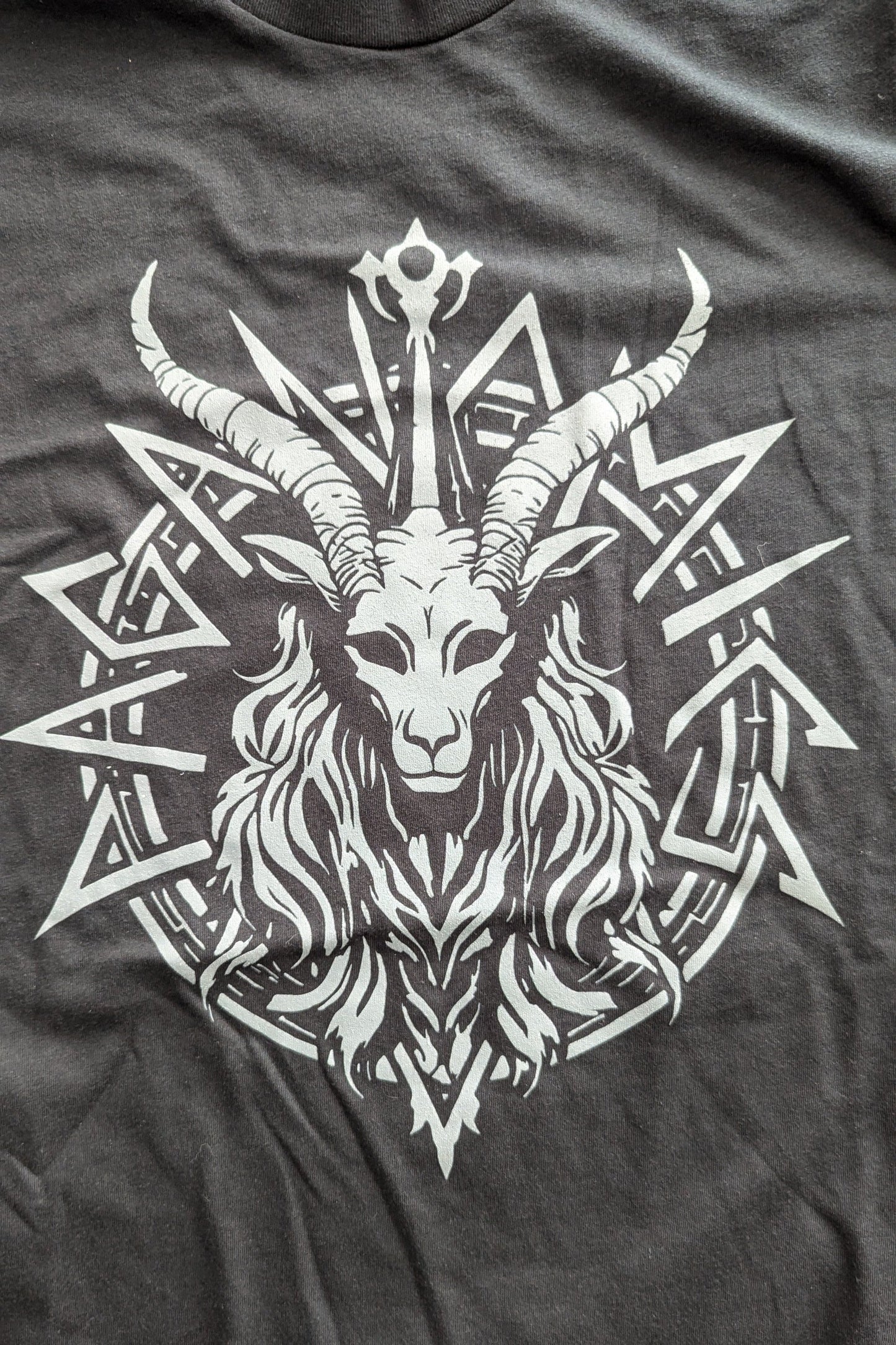 Paganomics Baphomet Logo Short Sleeve Tee