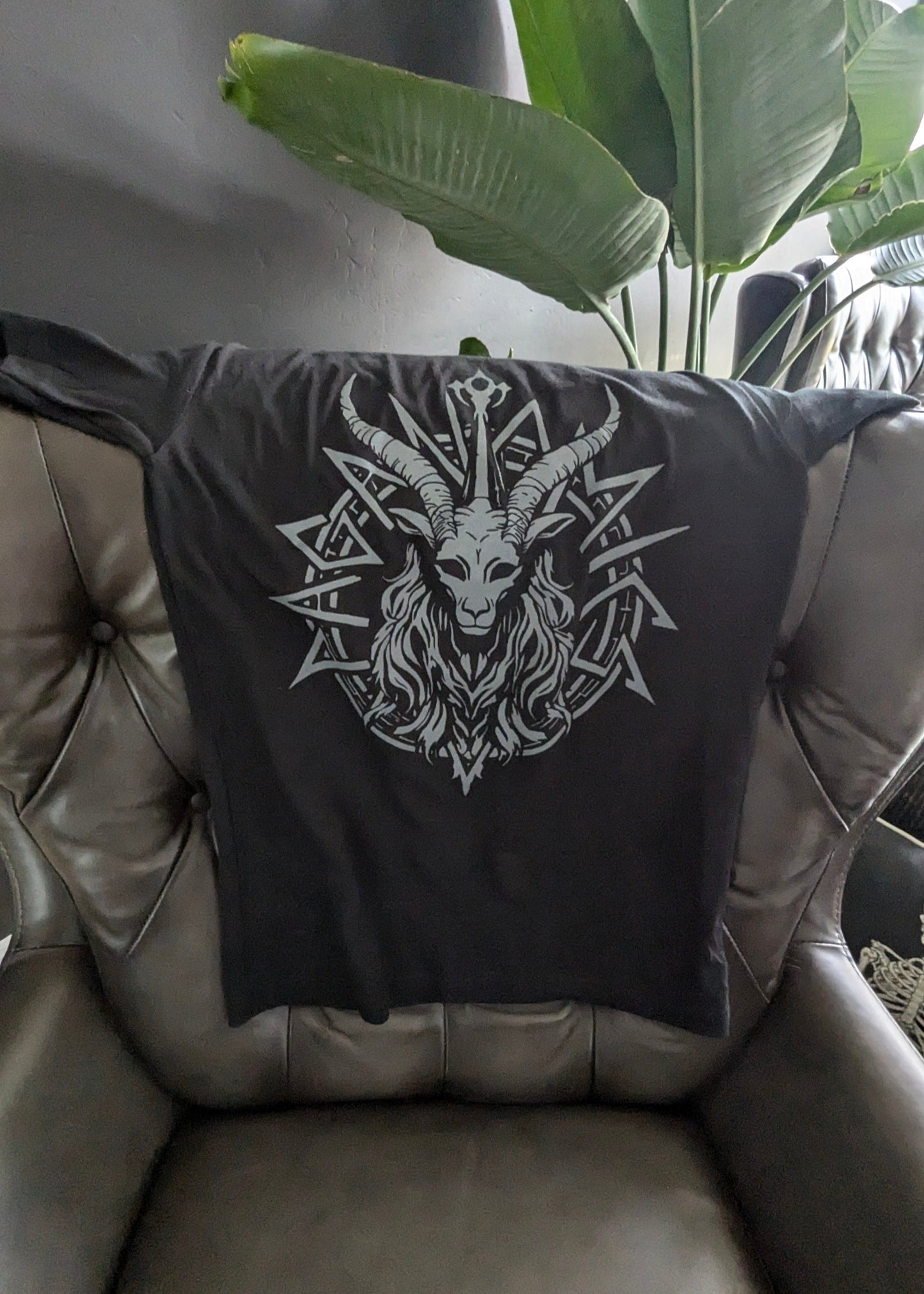 Paganomics Baphomet Logo Short Sleeve Tee