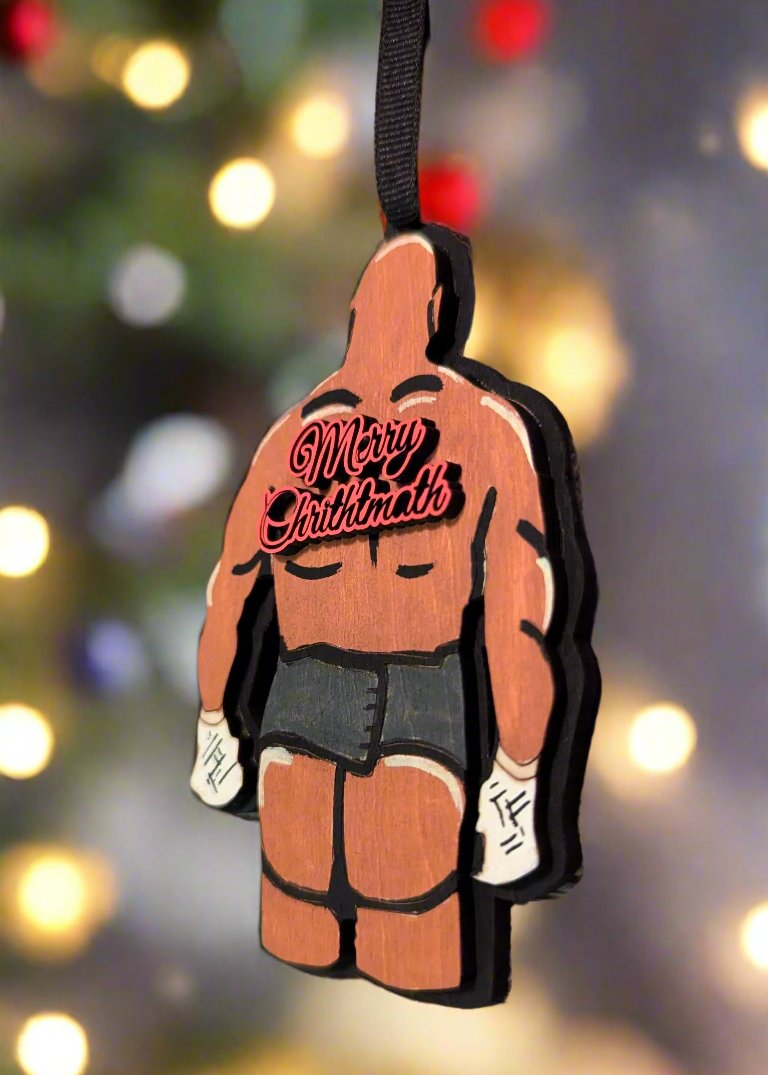 Tyson Butt 2024 Merry Chrithtmath Ornament