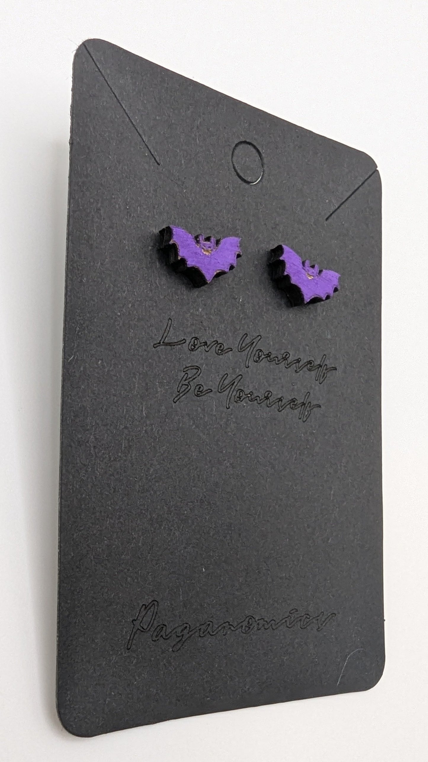 Small Bat Stud Earrings