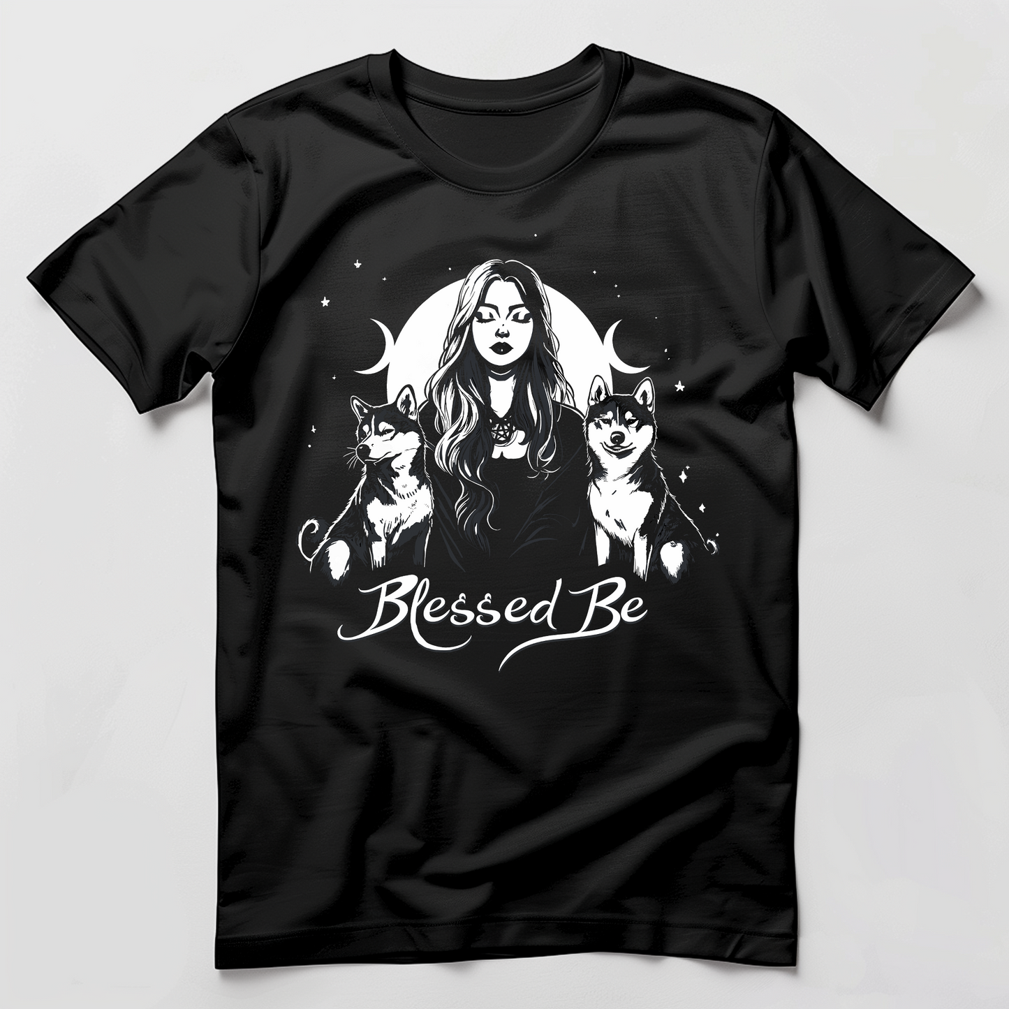 Hecate 'Blessed Be' Shiba Inu Tee