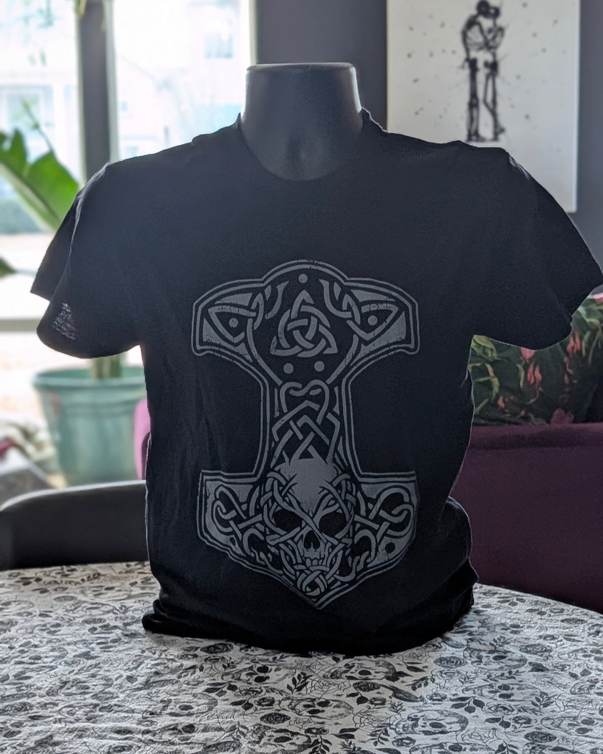 Odin Con Simbolo Valknut Viking Norse Guerriero Maglietta Ringer Da Odin Con Simbolo Valknut Viking Norse Guerriero Maglietta Ringer Da
