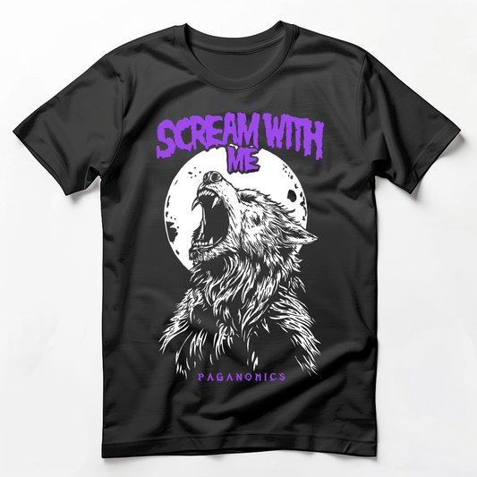 Scream With Me Werewolf Tee